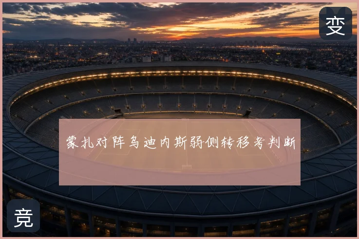 蒙扎对阵乌迪内斯弱侧转移考判断